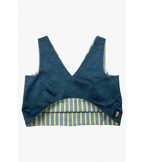 Trees to Seas - Reversible V-Neck Top
