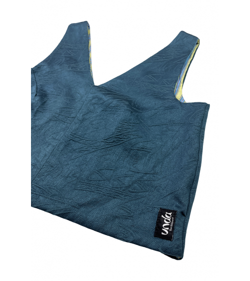 Trees to Seas - Reversible V-Neck Top