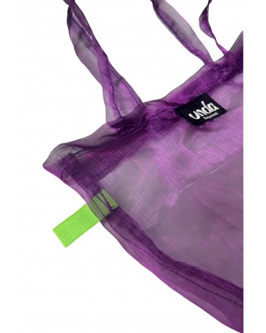 Peek-a-Boo Mini tote bag – Purple